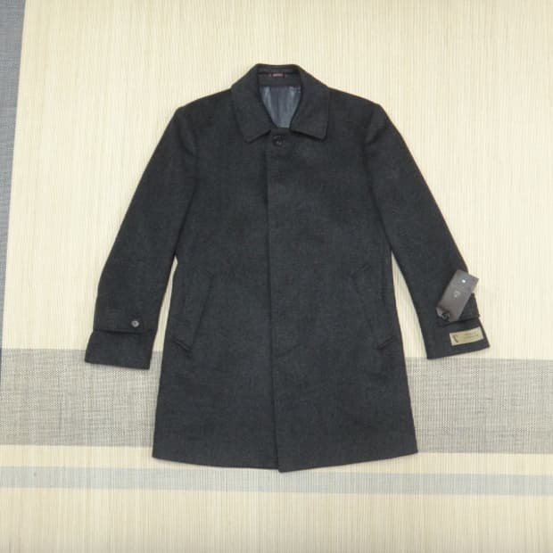 (95) 브루노바피 BRUNO BAFFI 모혼방 카라 코트