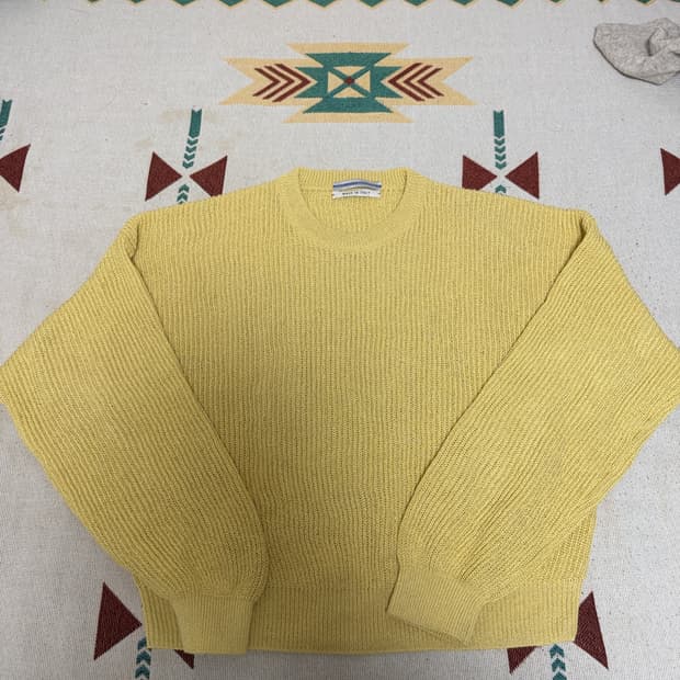 Cristaseya washi paper sweater 