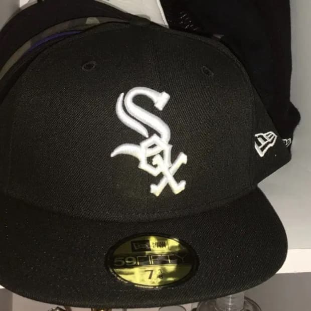 뉴에라 MLB 어센틱 시카고 화이트삭스 게임 블랙