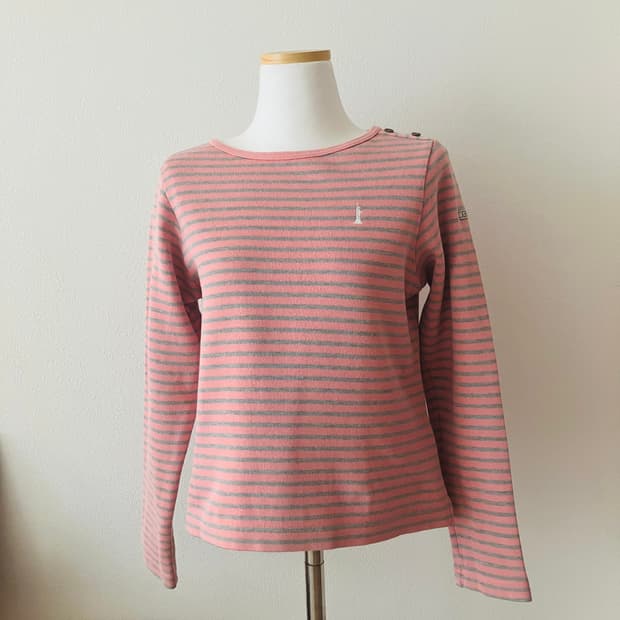 EASTBOY 이스트보이 스트라이프티셔츠 보더티셔츠