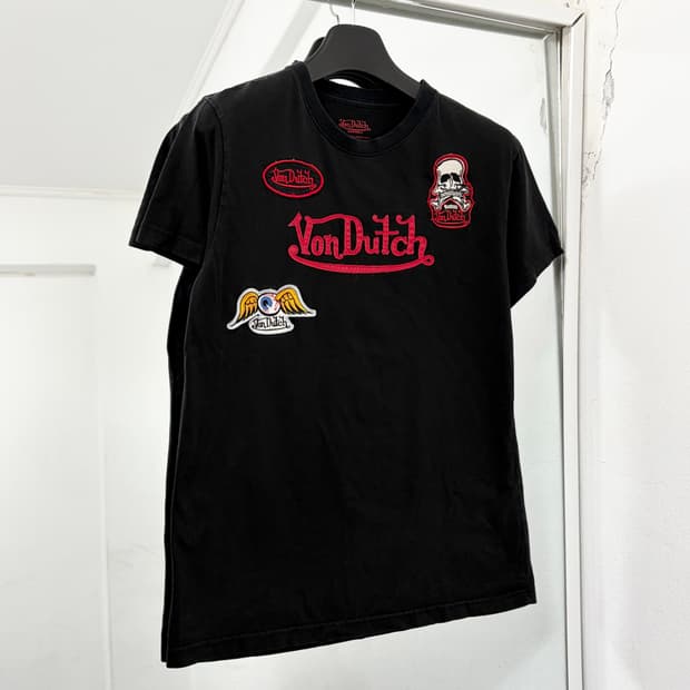 본더치 패치워크 반팔 티셔츠