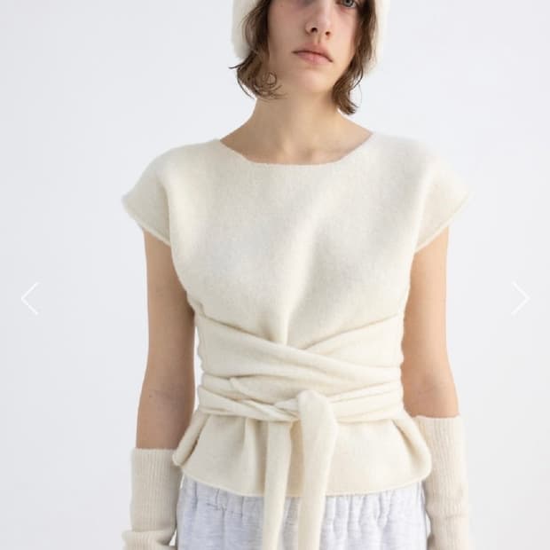 모노하 Raccoon lace knit 라쿤 레이스 니트