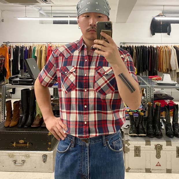 LEVI'S western shirt 리바이스 웨스턴 셔츠