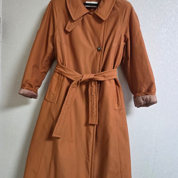 마인 벨트패딩트렌치코트