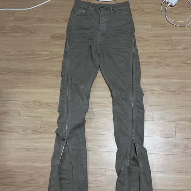 릭오웬스 볼란 바나나 지퍼진 SCF 29사이즈