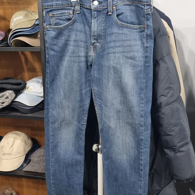 리바이스 청바지 허리33(허리반품43) 기장104 상태좋음