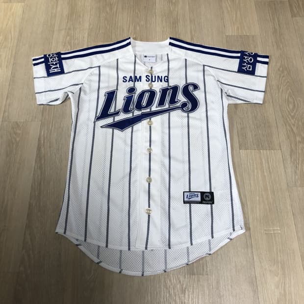 (90) 삼성 라이온즈 노마킹 홈 유니폼 져지 삼성 유니폼 져지