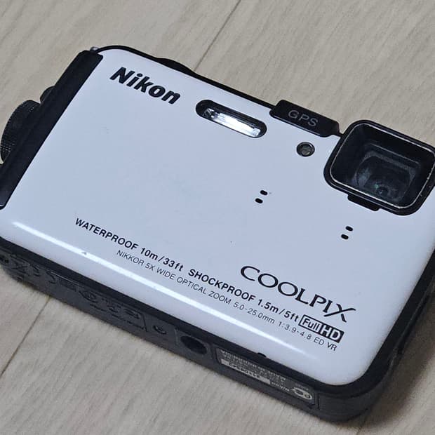 NIKON COOLPIX AW100 화이트