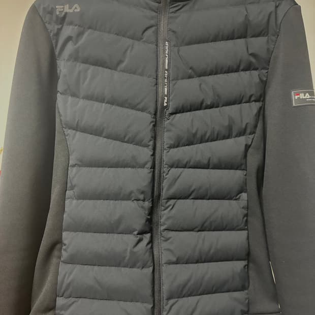 휠라 니트패딩 경량패딩