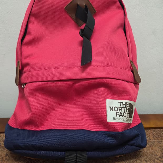 노스페이스 화이트라벨 핑크 백팩 21L