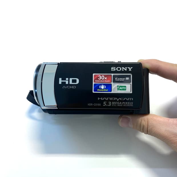 소니 HDR-CX190 디지털 캠코더 