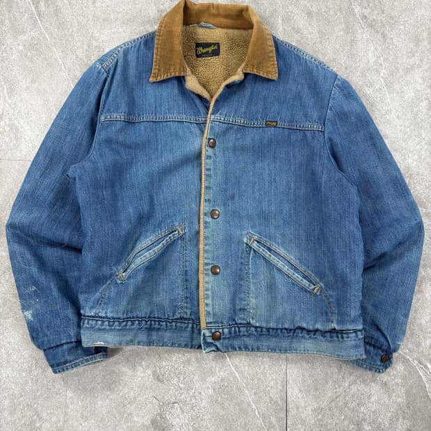 Wrangler 80's Sherpa Denim Jacket    