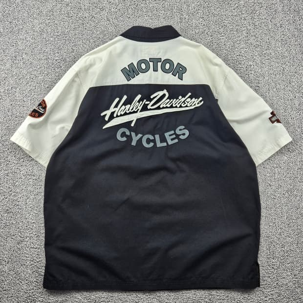 할리데이비슨 반팔 셔츠 ( XL ) / 11934