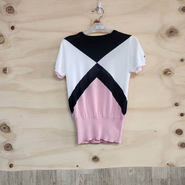 450) LPGA 반팔 니트티