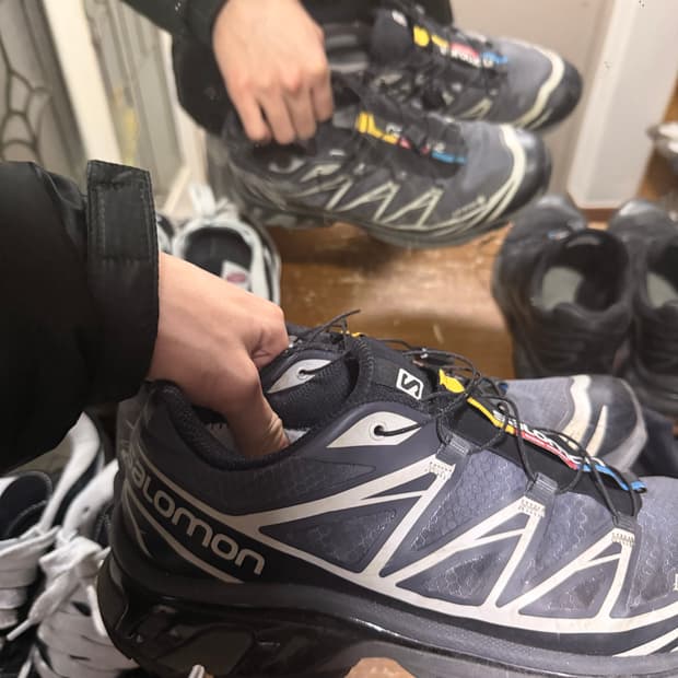 살로몬 xt-6 고어텍스 에보니 블랙 270