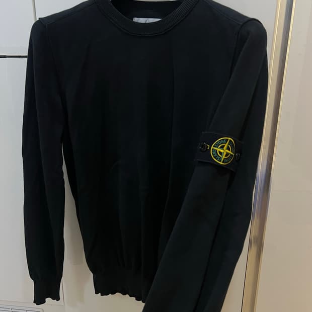 23fw 스톤아일랜드 블랙니트 L