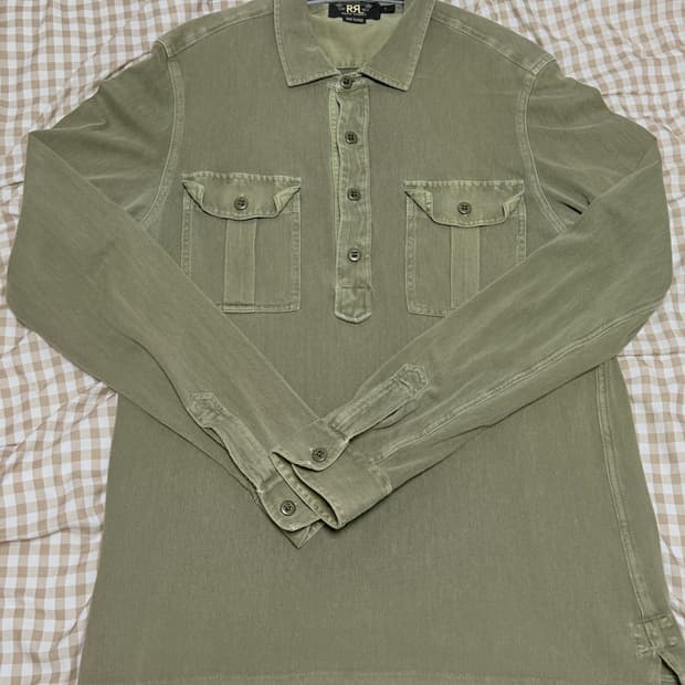 RRL 더블알엘 밀리터리 긴팔 s