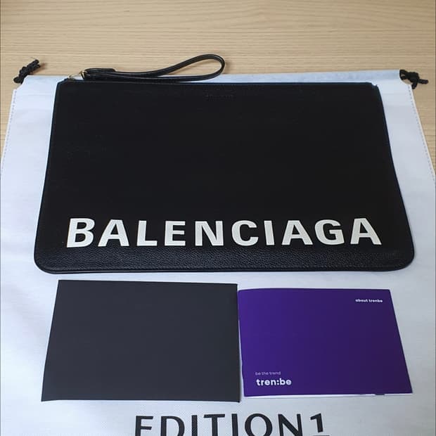 발렌시아가 라지 클러치/클러치백 정품A급(감정O)