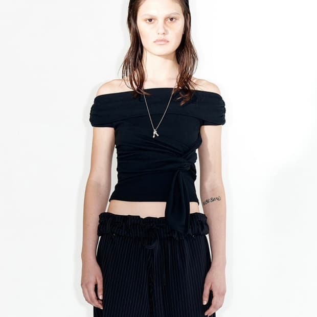 오픈와이와이 오프숄더탑 1사이즈