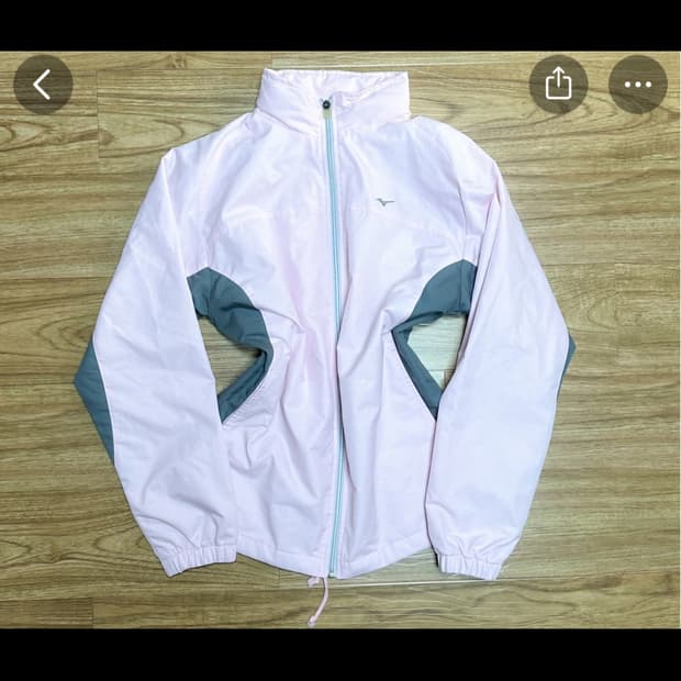 빈티지 미즈노 핑크 바람막이 갸루깔 히메코어