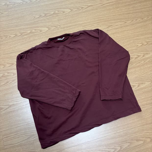 오라리 롱슬리브 스웻셔츠 4사이즈