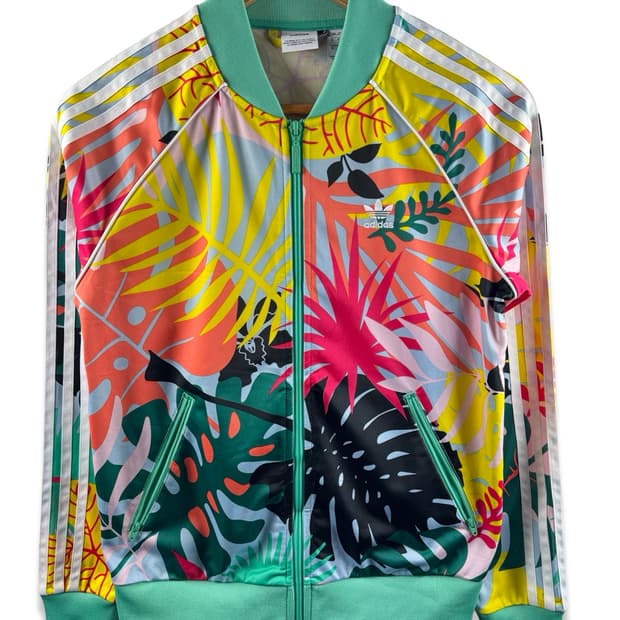 아디다스 트로피칼라주 멀티컬러 트랙져지2218