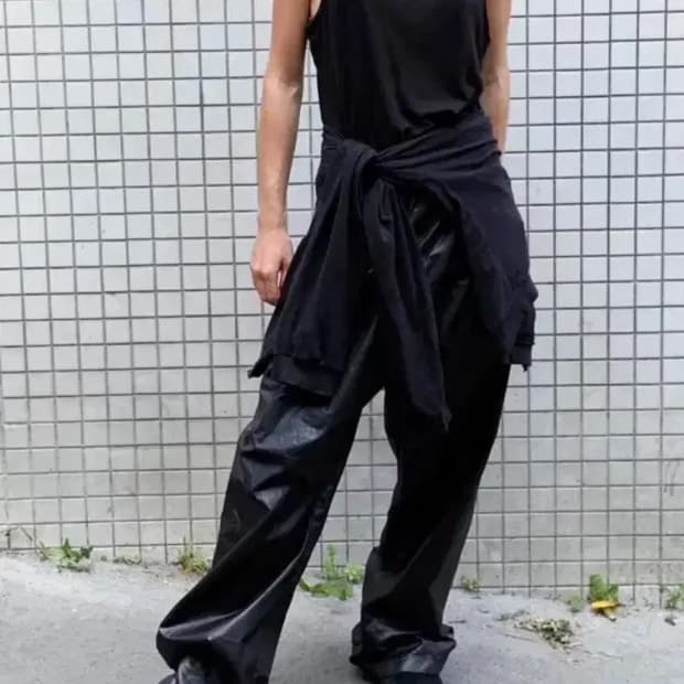 Mudule 글로시 파자마 팬츠 2size