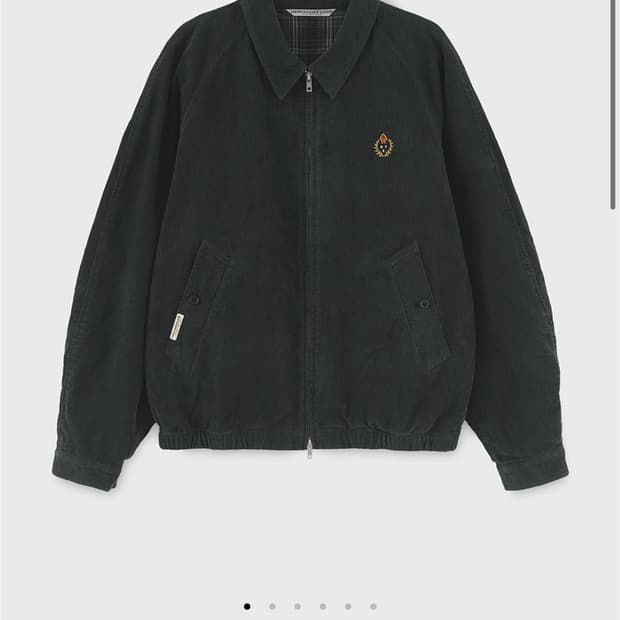 헤리티지플로스 코듀로이 블루종 블랙 M