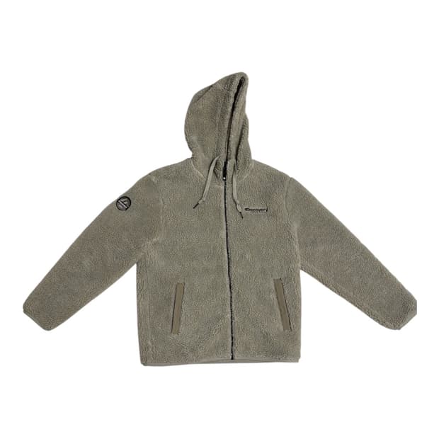 디스커버리 뽀글이 후드집업