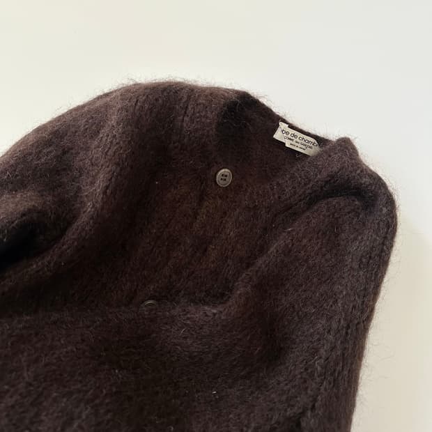 꼼데가르송 comme des garcons 헤비 가디건