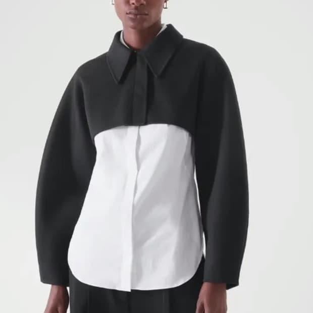 cos 자켓 크롭 CROPPED BOLERO JACKET