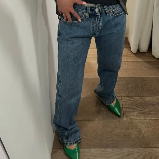 리바이스505 중청 데님 팬츠(31)