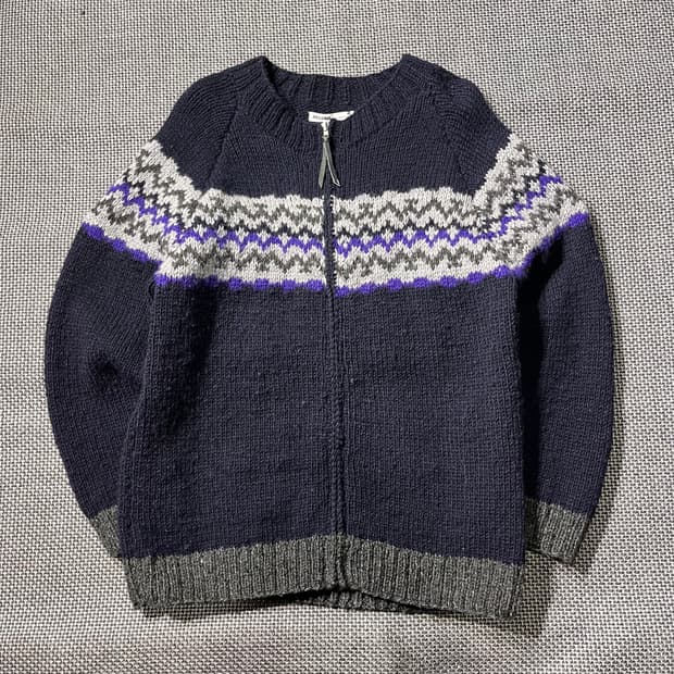 JOURNAL STANDARD 니트 집업 (M)