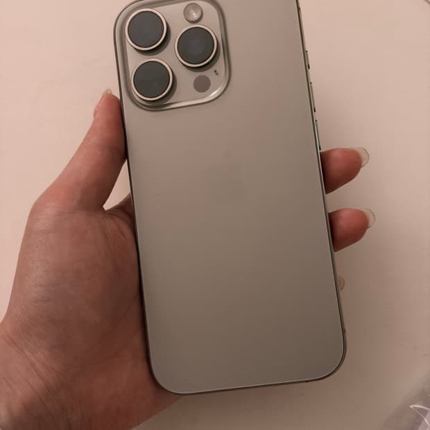 미국 구매 카메라 무음 아이폰 16프로 256