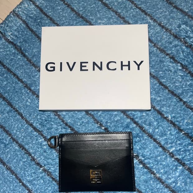 지방시 4G 카드 지갑 홀더 블랙