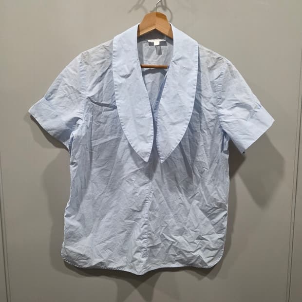 COS 코스 빅 칼라 반팔 셔츠