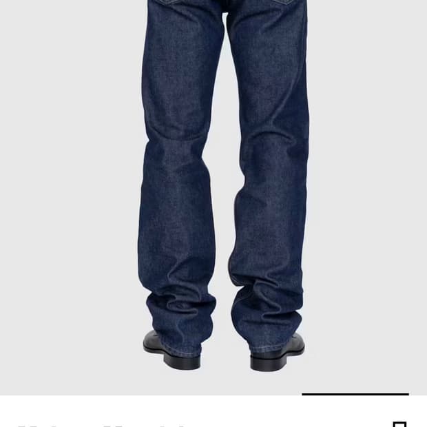 Masion margiela 5pockets denim indigo 31