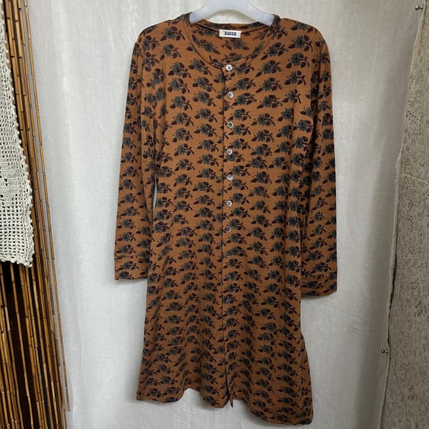 zucca 꽃 원피스 가디건