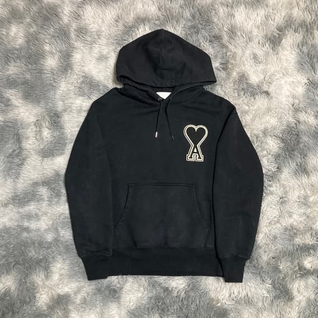 [M size] 아미 빅로고 후드티 