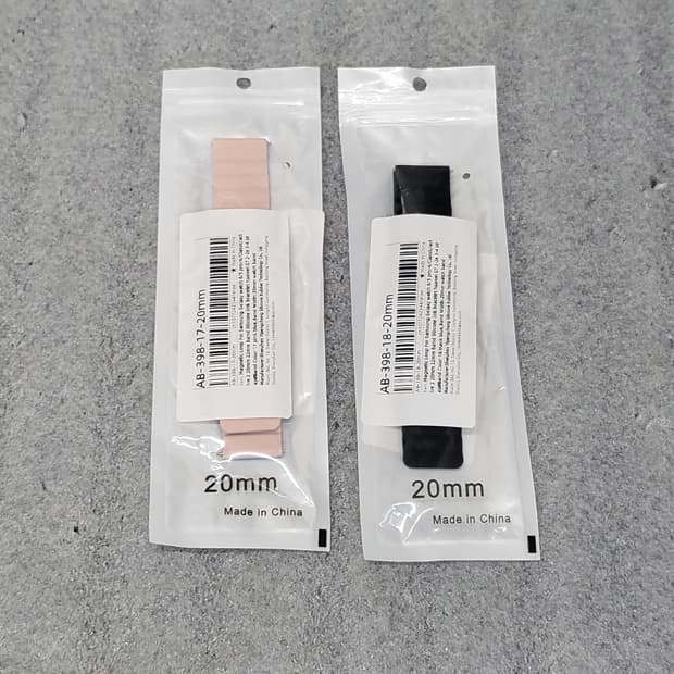 미착용 갤럭시워치 20mm 마그네틱 루프 시계 밴드 새제품 2ea일괄