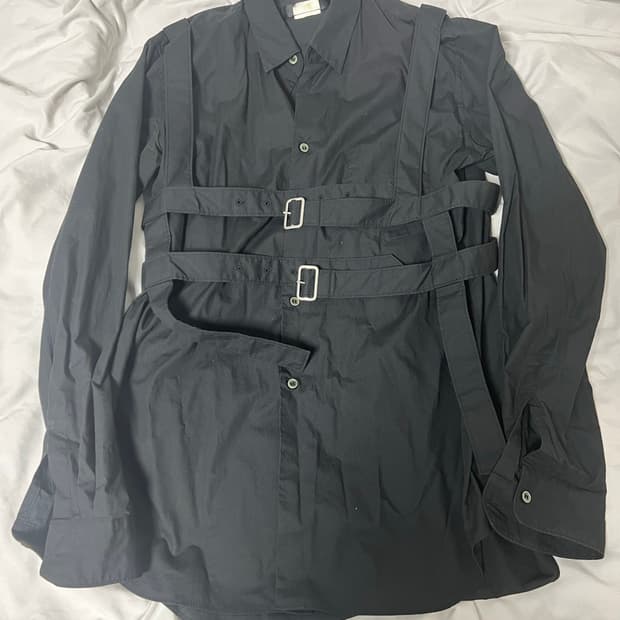 꼼데가르송 하네스 벨트 셔츠 XL