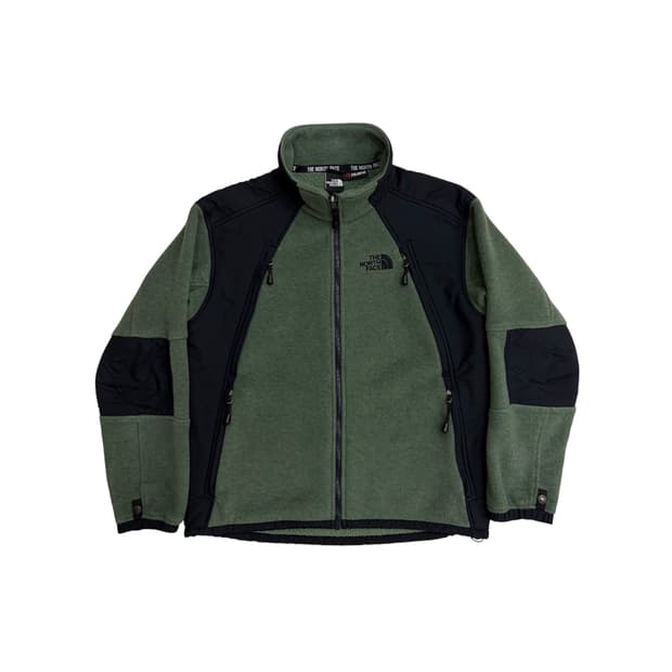 노스페이스 00s 데날리 카키 후리스 플리스 자켓 100(L)