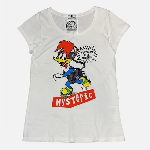 히스테릭글래머 우디 우드페커 반팔 티셔츠
