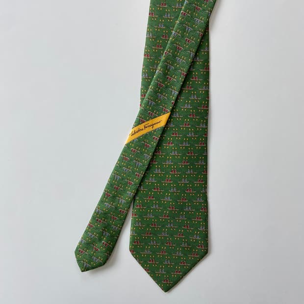 페레가모 (Ferragamo) 명품 정품 넥타이