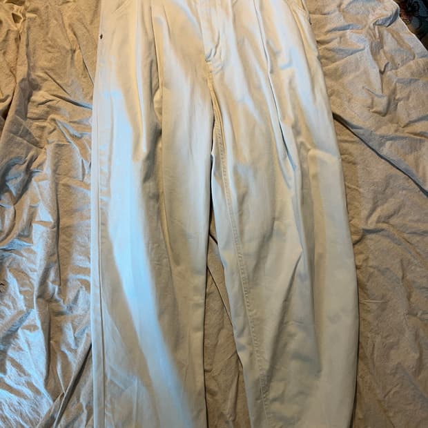 유스랩 스트럭쳐 와이드 데님 라이트그레이 S size