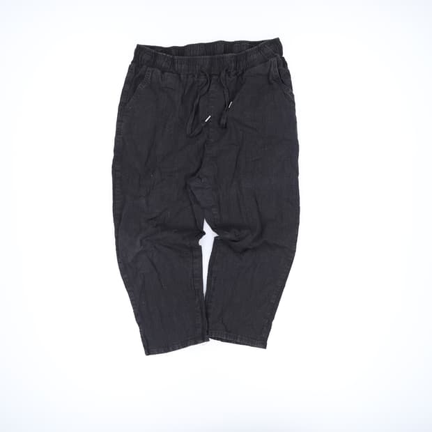 3XL 빈티지 린넨 밴딩 팬츠 0427H1