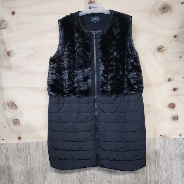 622) 여성 인조퍼 베스트