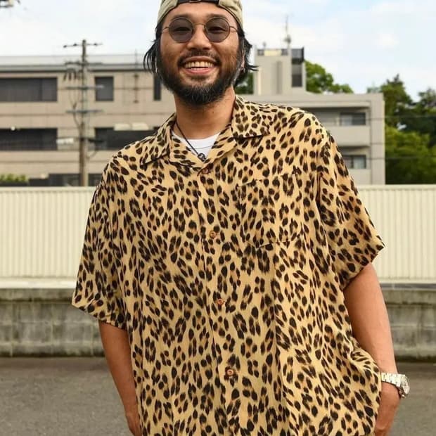 VISVIM CABAN LEOPARD SILK SHIRTS 3