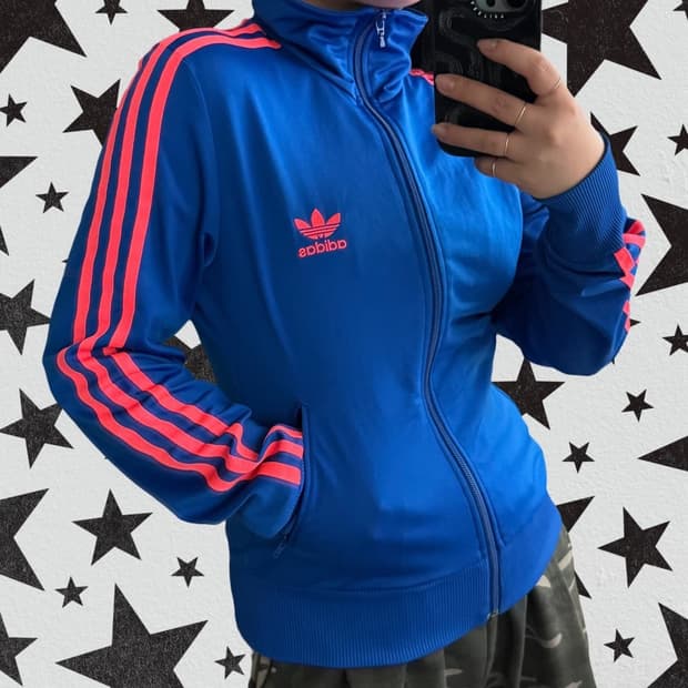 아디다스 형광 로고 져지