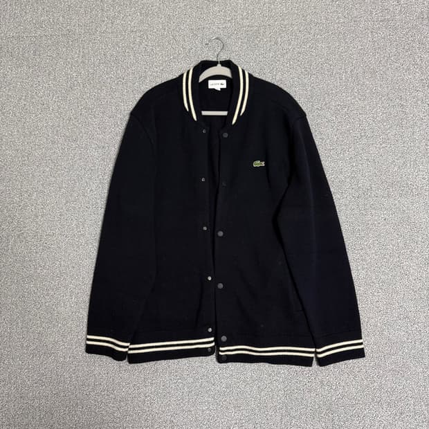 라코스테 가디건 스타디움 자켓 다크네이비 6사이즈 US XL